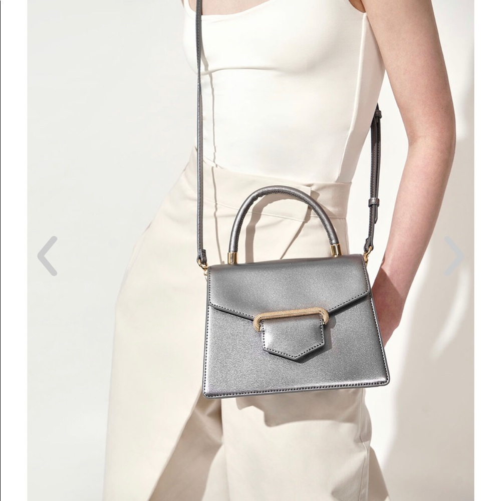 Charles and Keith bag with cross body strap